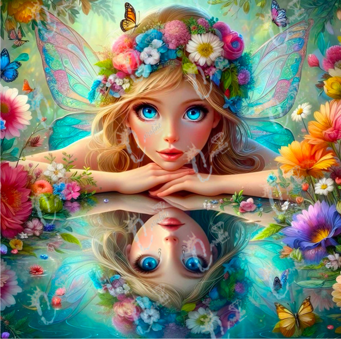 CDMH - 18 Inner Self Elite Diamond Painting