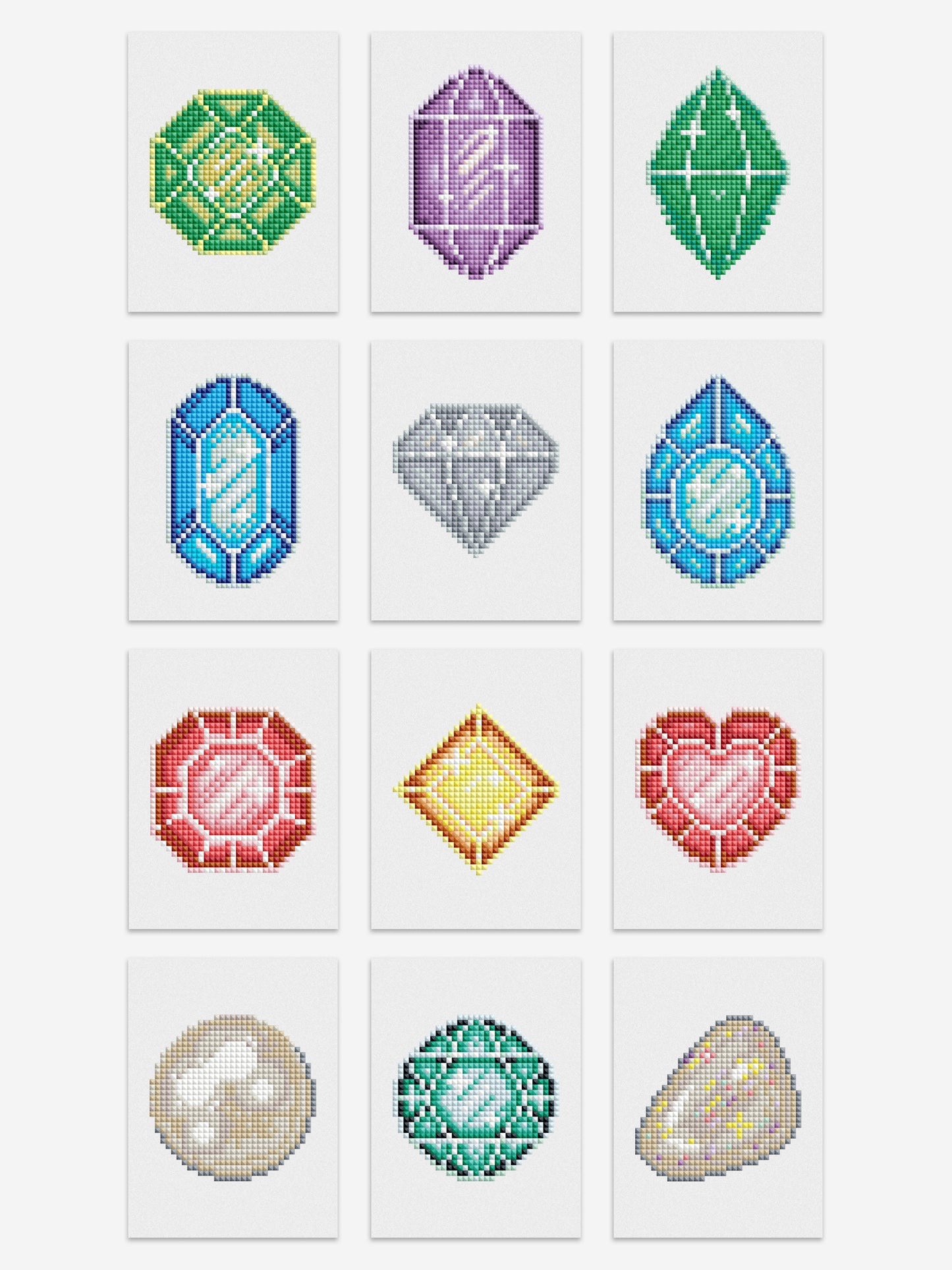 SW-MINI-06 Crystals 12 pcs Diamond Painting Minnies