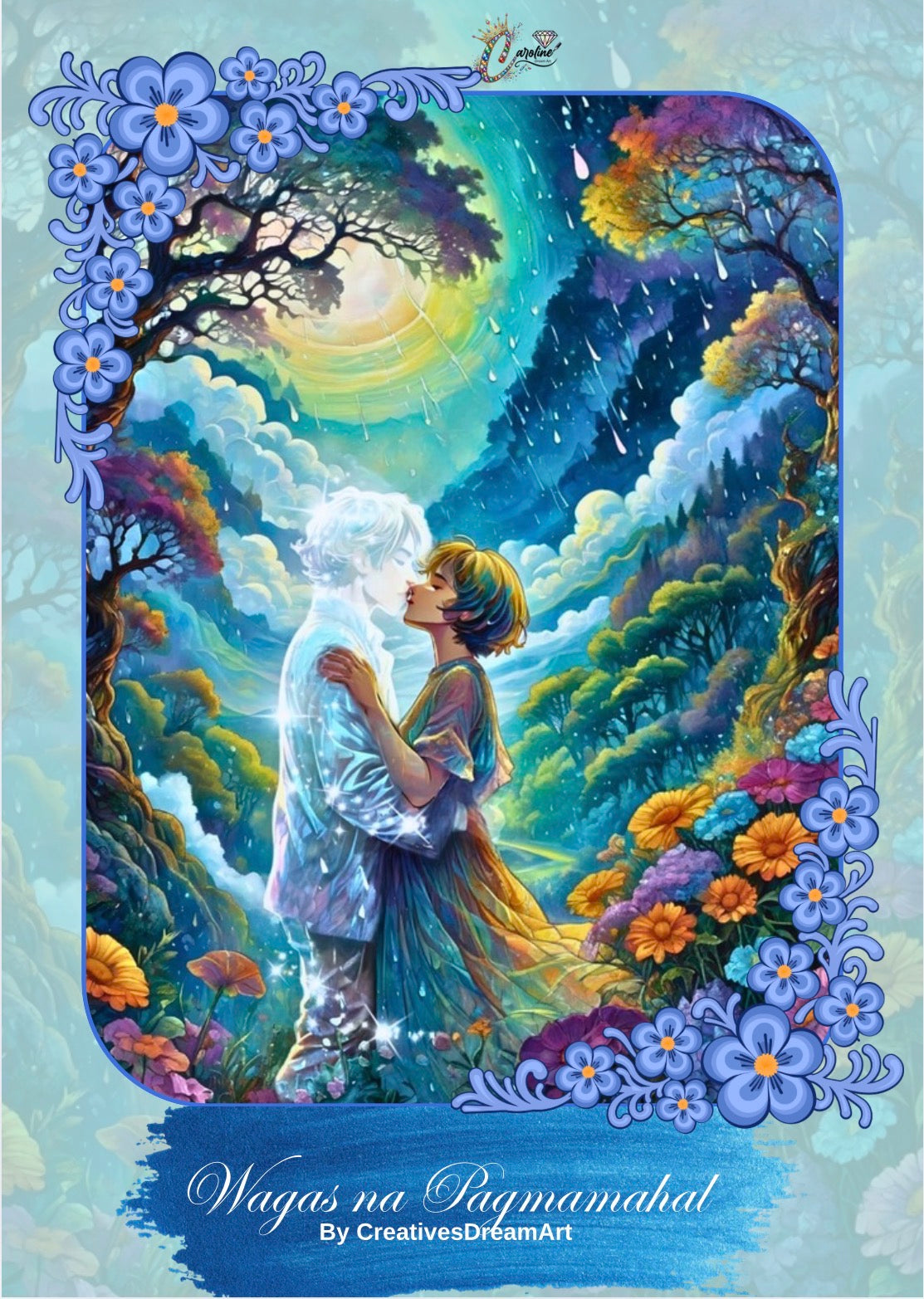 CADS - 036 Wagas na Pagmamahal | Diamond Painting Kit