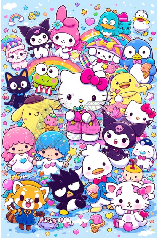 CADSAZCXY - 055 Sanrio Diamond Painting Kit