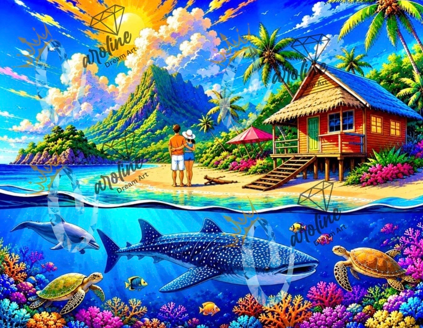 CADS- 063 Balay: Palawan Inspired | Diamond Painting Kit