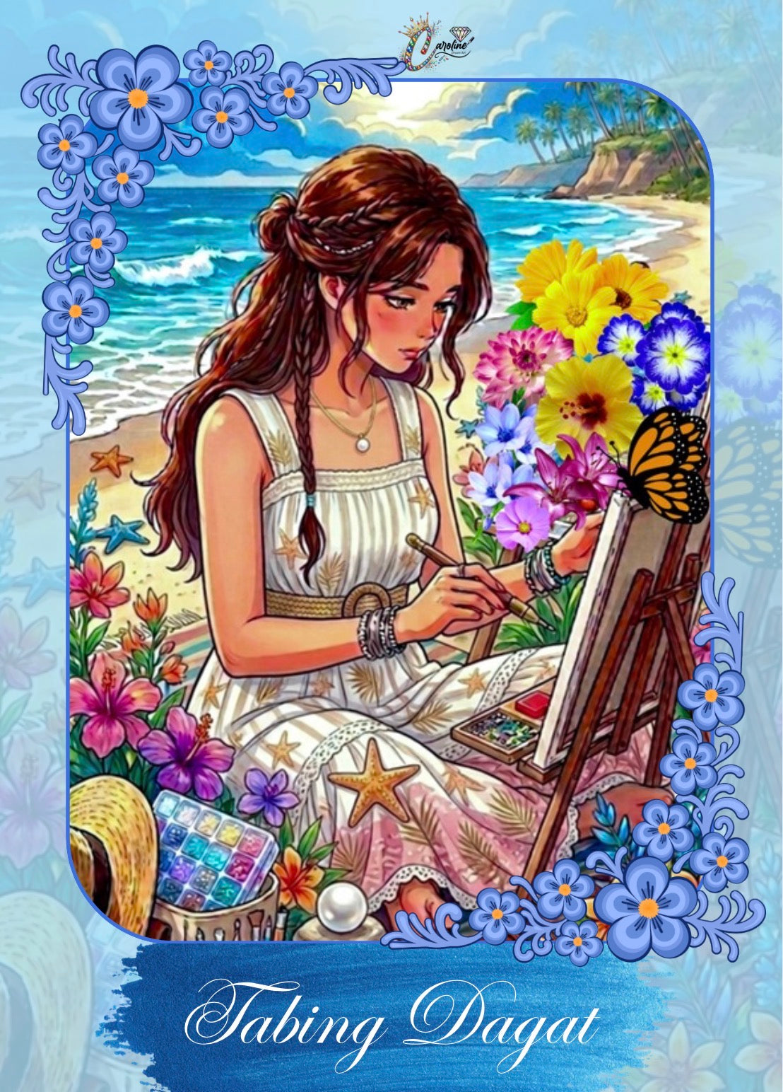 CADS - 035 Tabing Dagat Diamond Painting Kit
