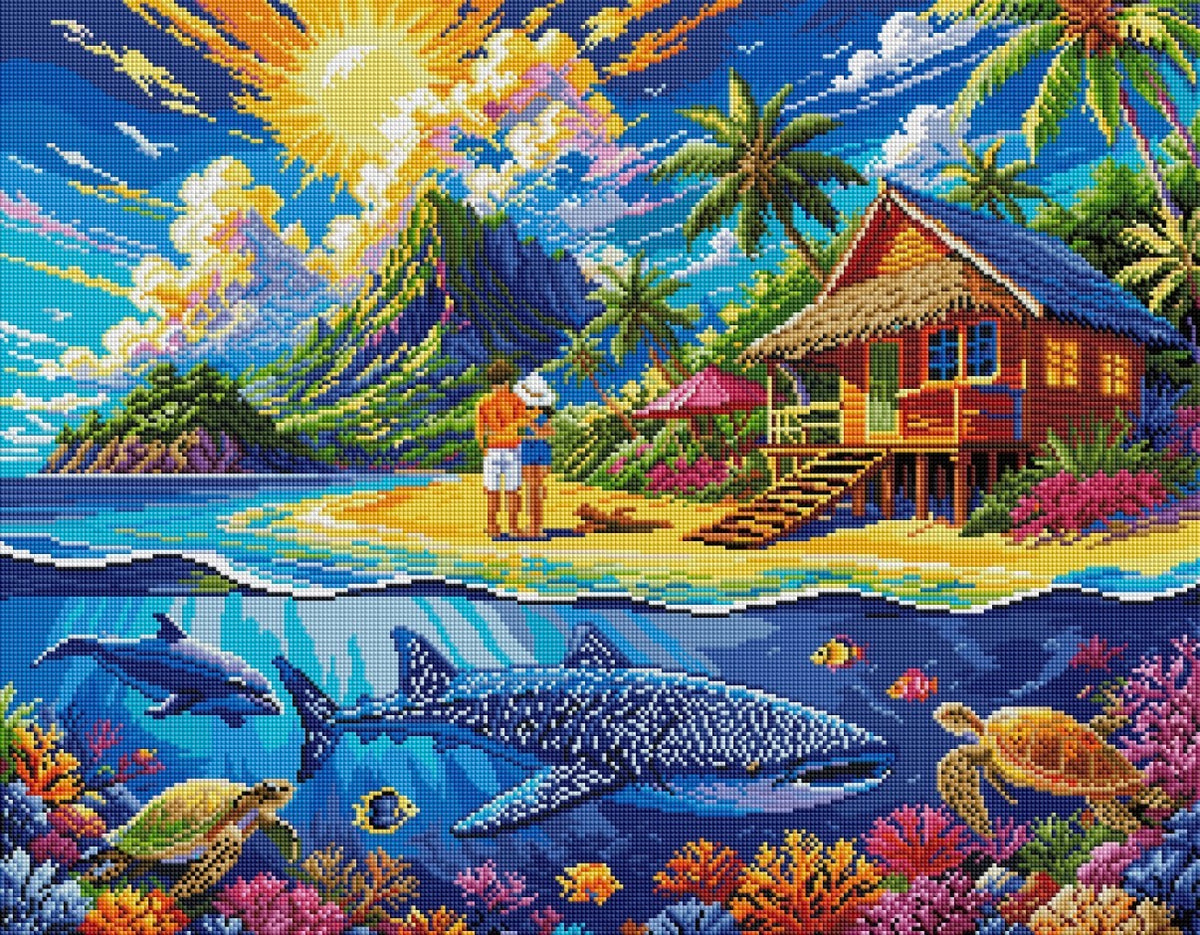 CADS- 063 Balay: Palawan Inspired | Diamond Painting Kit