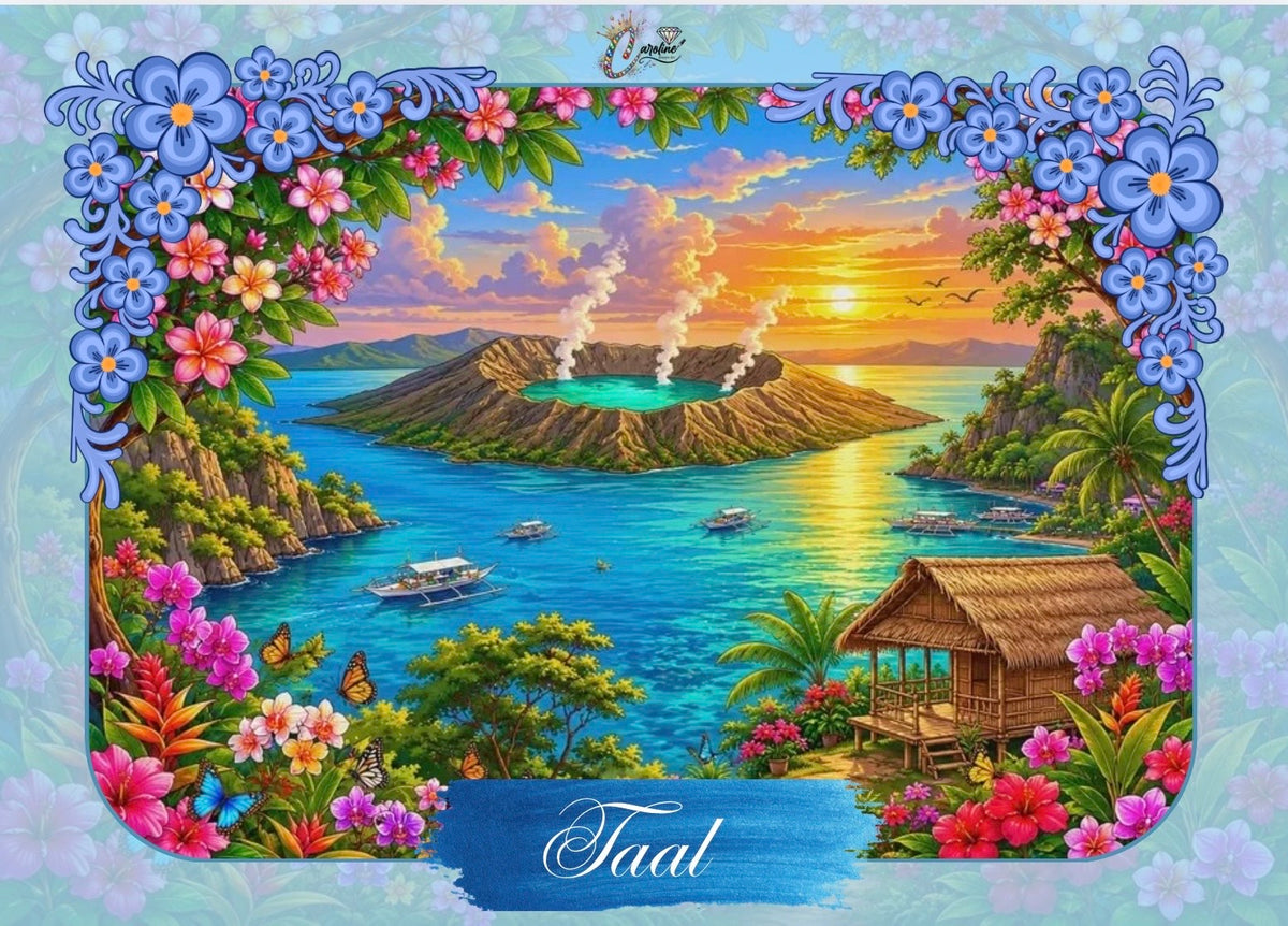 CADS - 039 Taal Diamond Painting Kit