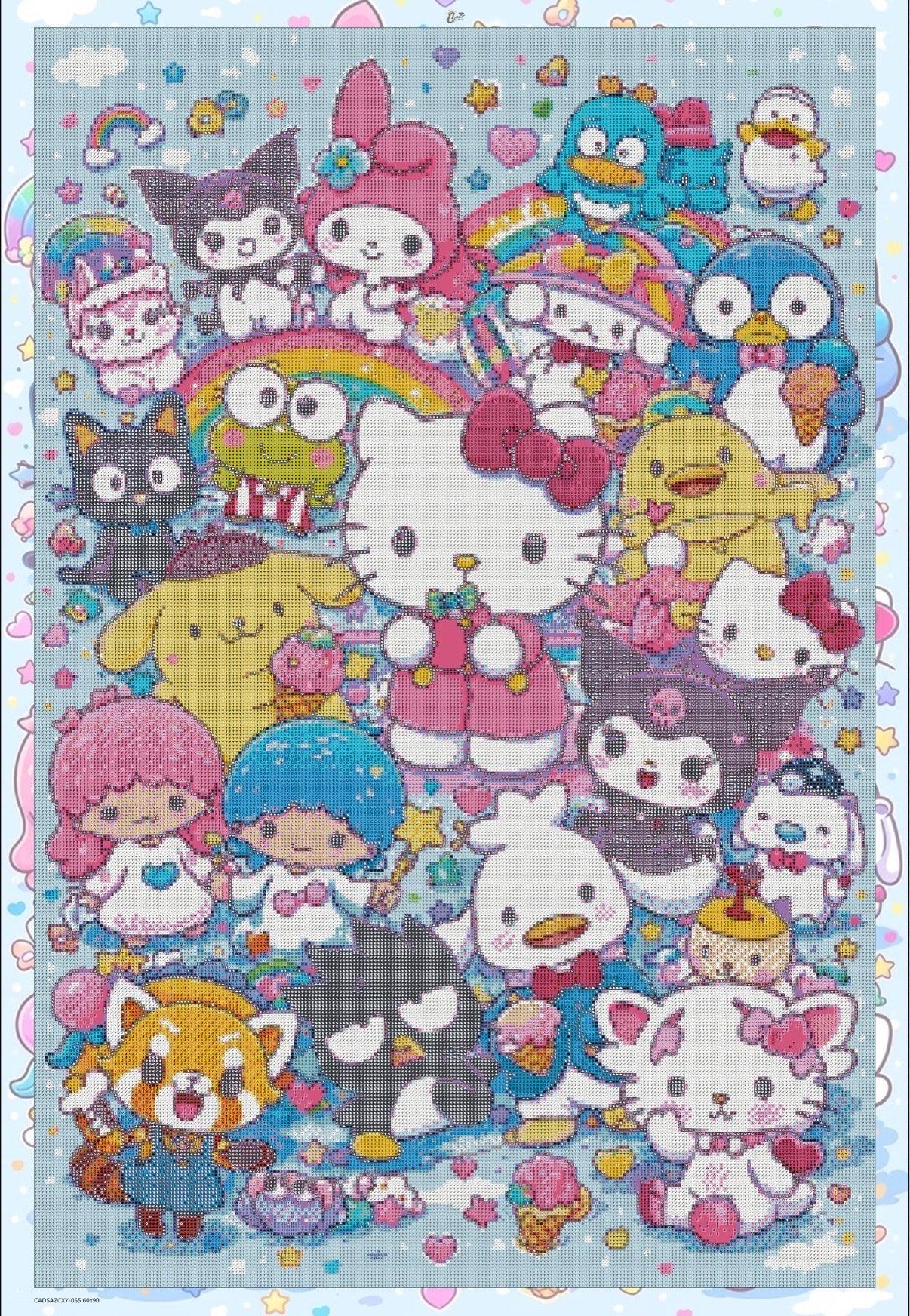 CADSAZCXY - 055 Sanrio Diamond Painting Kit