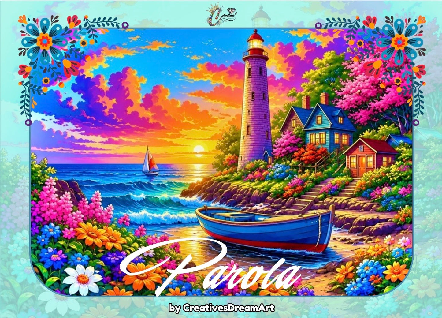 CADS- 064 Parola (Batanes Inspired) | Diamond Painting Kit